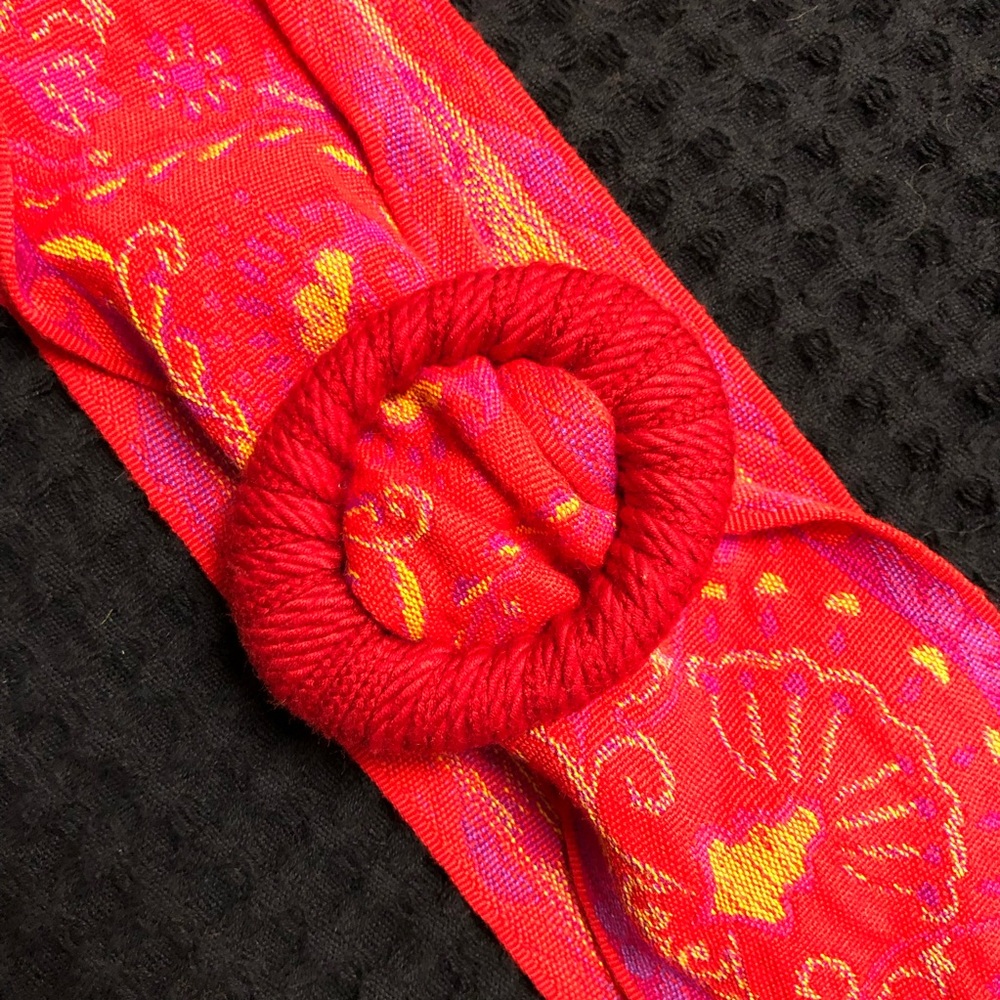 Vintage Liz Claiborne Tapestry Belt